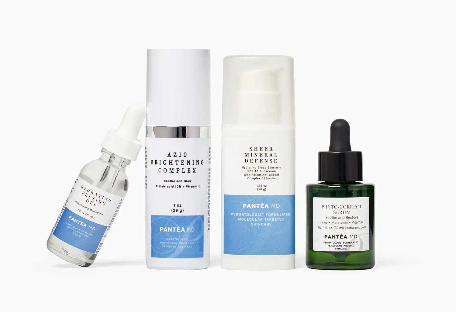 Healing Products from PantéaMD (serum, peptide gel, SPF) - Best Skincare Brands for Post-Procedure Care