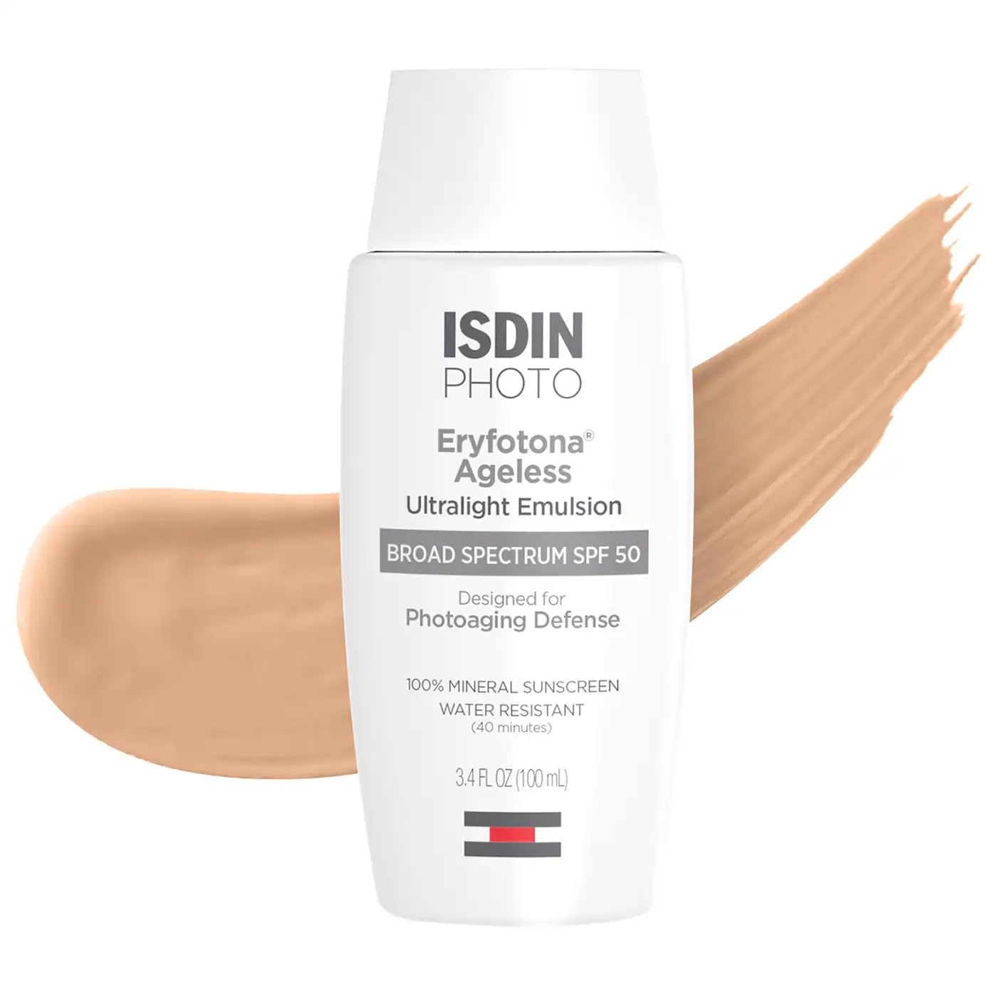 ISDIN Eryfotona Ageless Tinted Mineral Face Sunscreen SPF 50