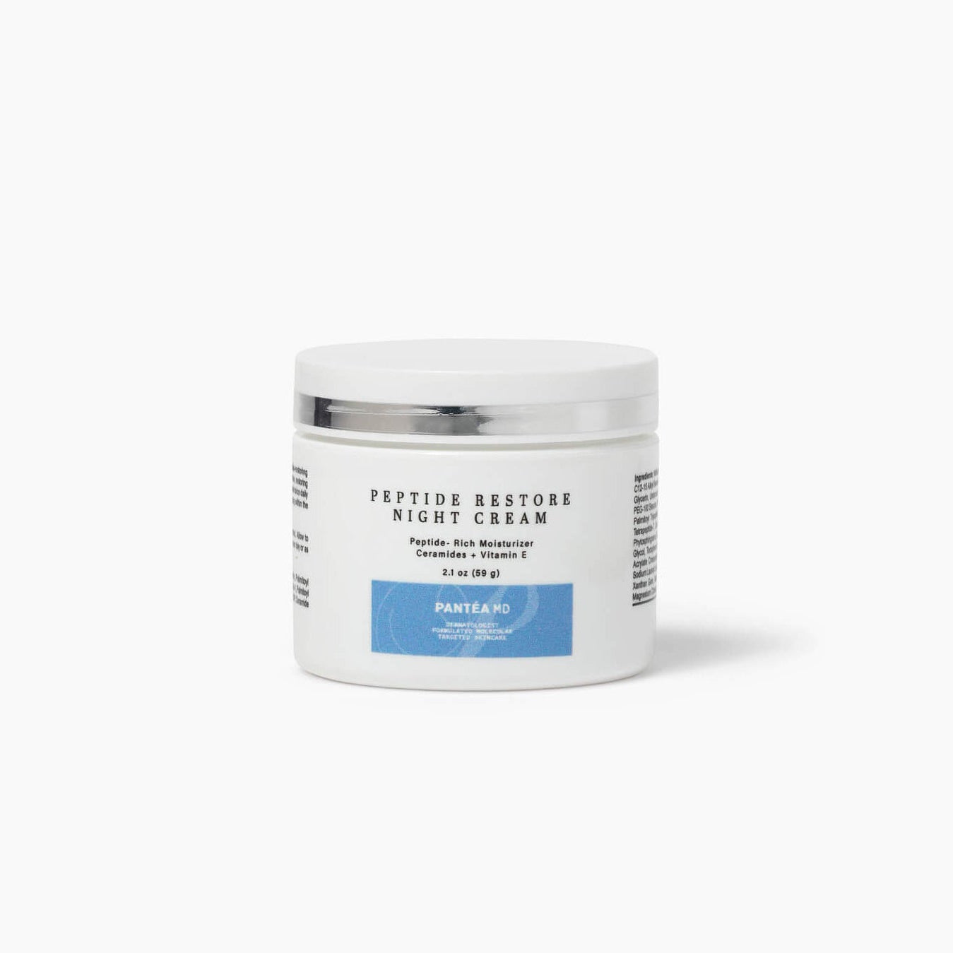 PantéaMD Peptide Restore Night Cream Moisturizer with Vitamin E